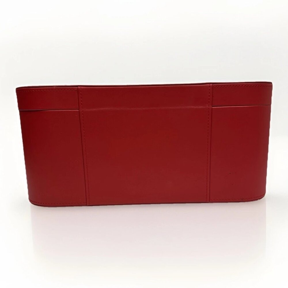 NEW Authentic Dyson Supersonic Hair Dryer Storage Case Red Leather Box CASE ONLY - Picture 11 of 16